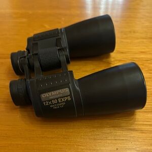 Olympus 12x50 EXPS Black Binoculars